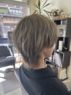 ヘアアンドネイル シーソー(Hair&Nail Seesaw) ハイトーンカラー