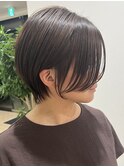 ショートカラー髪質改善