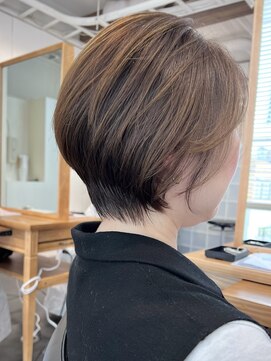 【脱白髪染め】白髪染めではない！ぼかした白髪 B Mplusミズイデ