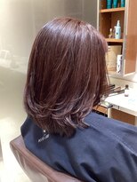 ピークアブー アヴェダ アトレ恵比寿(PEEK-A-BOO AVEDA)&nbsp;ミディアムレイヤーピンクベージュブラウン