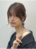 韓国風レイヤーカット髪質改善ダブルカラーハッシュカット