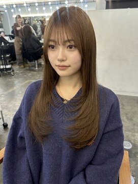 ジュール 池袋(Joule) 透明感ブラウン×顔まわりレイヤー♪♪