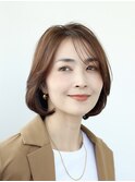 大人のクラシカルボブ