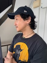ボウ 本町(BOW) men's cap perm