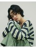 【赤みを抑えた透明感】オリーブベージュカラー+カット¥11400~