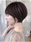 ショートボブ/ショートヘア/大人ショート/30代40代50代/表参道