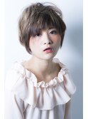 ゆるふわショート【miel hair blanc】