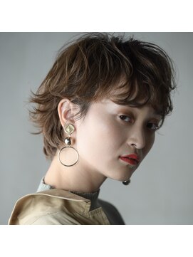 ヘアー アイス ルーチェ(HAIR ICI LUCE) くせ毛風　外ハネ　ショートスタイル