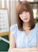 bliss北浦和*シースルーバングが大人かわいい♪ラブストレートa!