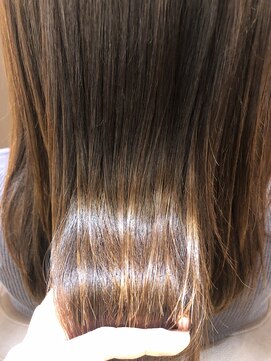 ミリュウ(Milieu) つやつやのストレートヘアに　やわらか縮毛矯正