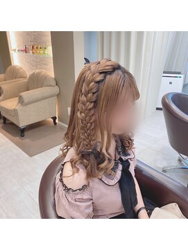 ヘアセット アリエス 新宿駅前店(aries) あみたらし♪