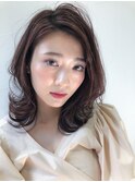 外ハネロブ×ココアブラウン【灘区/六甲道】