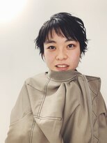 モロコ 神保町 九段下店(moloco)&nbsp;20代30代40代小顔ショート黒髪ななめバング【神保町/九段下】