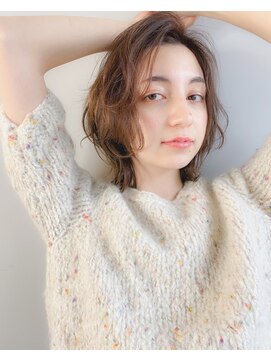 ネオリーブニコ 大井町店(Neolive Nico) 【neolive nico 大井町店】 くせ毛風 ネオウルフヘア