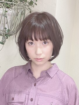 メルシィ ヘアサロン(merci hair salon) ナチュラルグラデーションボブ