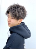 【L-MARK】　センターパート＿ショコラブラウン