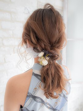 美容室 コーストアール 稲毛店(coast-R) 大人な編み込みアレンジ【稲毛】