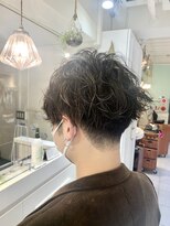 ネオリーブカフ 鶴ヶ峰店(Neolive caff)&nbsp;ハイライトたっぷりメンズショート