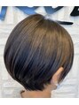 ヘアーリール 横代店(Hair Rire)&nbsp;丸みが可愛いショートスタイル。お手入れも簡単