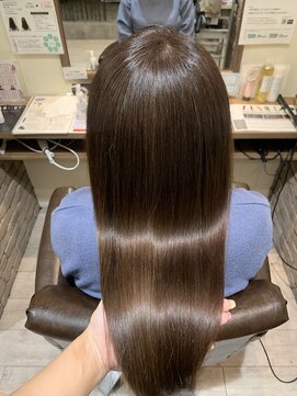 ハピネスフィール 宇治店(Happiness FEEL) 髪質改善大人可愛いメルティカラーくびれヘア京都宇治