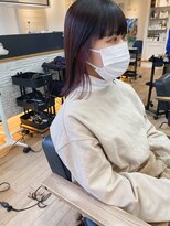 オーシャン(Ocean)&nbsp;［OCEAN Hair&Life 水田成美］ディープパープルピンクデザイン☆