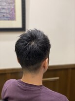 ヒロギンザバーバーショップ 神楽坂店(HIRO GINZA BARBER SHOP)&nbsp;アップバングショートスタイル