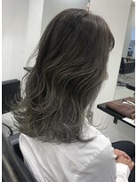 ステアケース 武蔵小杉店(stair:case)&nbsp;脱白髪染めバレイヤージュグレージュ武蔵小杉