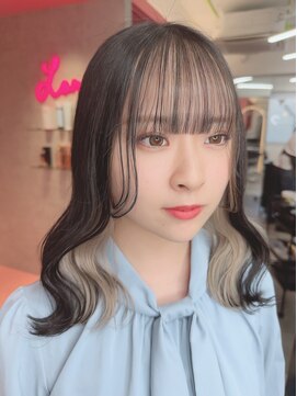 ロンドヴァリー 渋谷店(Lond vallee) ホワイトベージュインナーカラー！