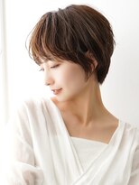 ラフィス ヘアー ヴォーグ 天王寺あべの店(La fith hair vogue)&nbsp;【La fith】無造作ショート×シアーブラウン