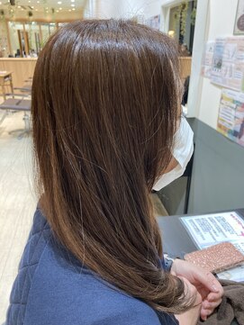 ビーズカラー イオンタウン米沢駅前店 しっとりつや髪☆ナチュラルブラウン8トーン/2