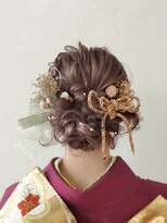 リノカヒリ(Lino kahili)&nbsp;華やかアップ