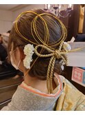 成人式当日ヘアセットのみ【リハーサル込】