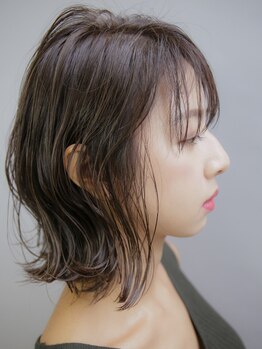 マイア 横浜駅店(hair saloon maia)の写真/【平日限定カット+Organicリタッチカラー+2STEPTr¥6480】【ロング料金・白髪染めの追加料金なし】横浜駅4分