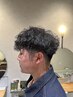 メンズカット＋パーマ【トリートメント付き】￥12100~