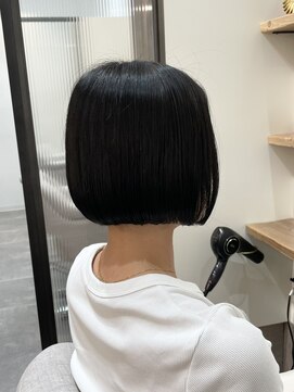 シア 新越谷店(SHEER) 【kenta】切りっぱなしミニボブ