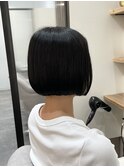 【kenta】切りっぱなしミニボブ
