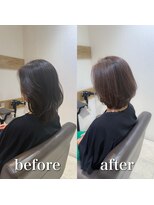 ミラバイケンジ 藤沢(Mira by KENJE)&nbsp;白髪ぼかし　脱白髪染め　【藤沢　藤沢駅】
