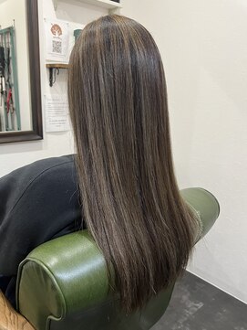 カスミ(kasumi) 髪質改善カラー×ハイライト