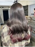 デザインカラー/裾カラー/グレージュカラー/エンドカラー/ツヤ髪