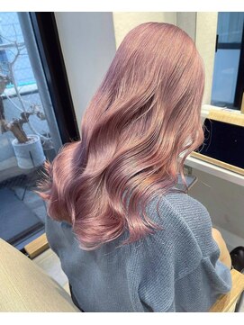 エヌプラスリタ 近鉄八尾(N+lita) イメチェン/外ハネボブ/美髪/ワイドバング/ホワイトブロンド