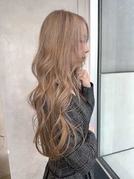 エイト ヘアサロン 渋谷本店(EIGHT) ブリーチ２回"シアーベージュ"