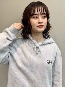 ヨーク(yoke) ボブ/パーマ/オレンジカラー/暖色カラー