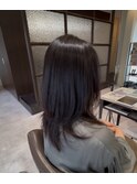 大人女性髪質改善ストレート