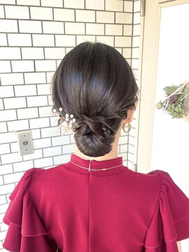 フェリーチェ(Felice) アップスタイル ヘアセット 参列ヘア お呼ばれヘア 和装ヘア