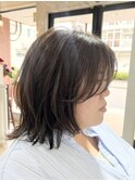 ミディアムレイヤー/レイヤーカット/伸ばしかけ/弘前市