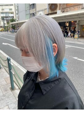 セレーネ ヘアー(Selene hair) 外はね☆インナーカラー