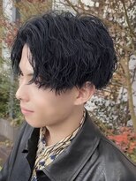 フィフス トウキョウ (fifth TOKYO) 緩めシャドウパーマメンズ縦落ち波巻きツイストスパイラルパーマ