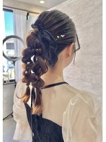 ラフ 八乙女(Rough)&nbsp;大人ガーリー/ダークアッシュ/ミディアムレイヤーカット/八乙女