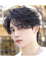 アストラ(ASTRA) MEN’S HAIR/波巻きツイストスパイラル/リバースセンターパート