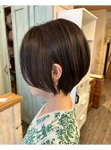 中明度カラーxフェミショート